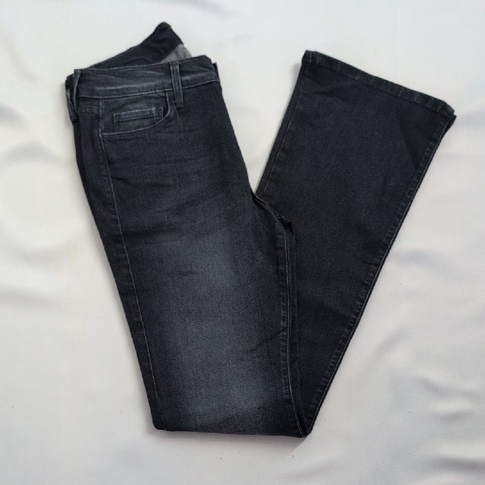 Classic Dark Blue Women's Stretch Jeans - Picture 6 of 6
